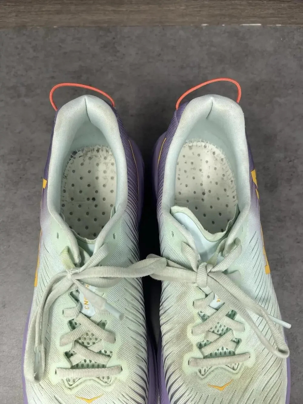 Hoka Rincon 3 Running Shoes Womens Size 9.5 Purple One One - Picture 8 of 10